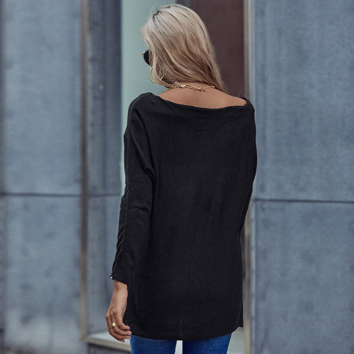 Damen Tunika mit schulterfreiem Design und eleganter Raffung Drune