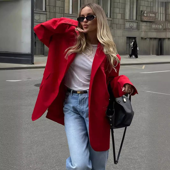 Damen Oversized Blazer im modernen Schnitt Drune