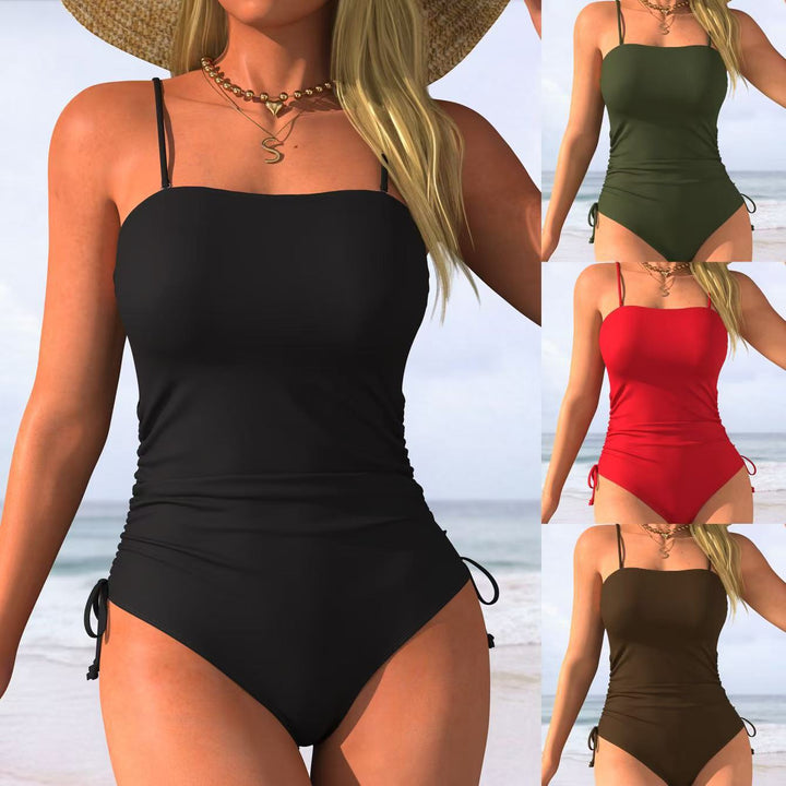 Damen Tankini-Set mit verstellbaren Trägern und raffinierten Details Drune