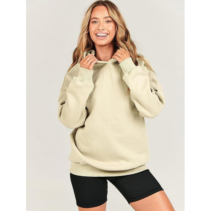 Damen bequeme Kapuzen-Sweatshirt Drune