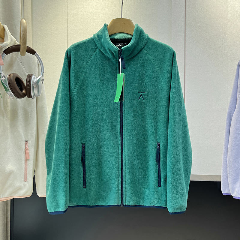 Damen weiche Fleecejacke mit praktischem Reißverschluss Drune