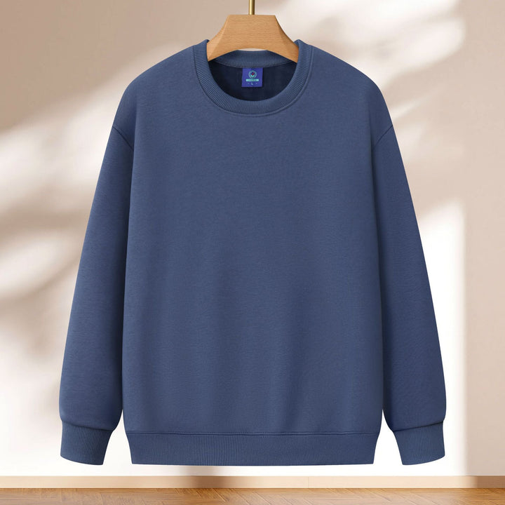 Damen lässiges Sweatshirt mit breiten Schultern und weichem Innenfutter Drune