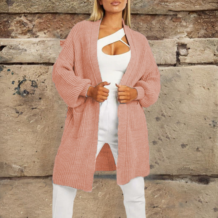 Damen Strickjacke mit einzigartiger Textur und lässigem Schnitt Drune