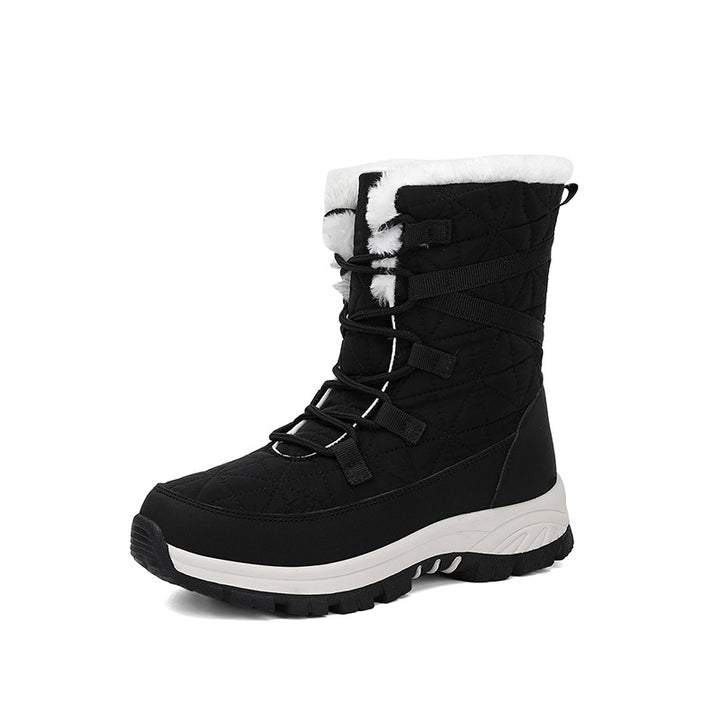 Damen Winterstiefel mit nachhaltiger Isolierung und rutschfester Sohle Drune