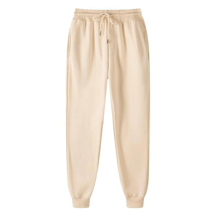 Damen nan relaxed Highwaist-Jogginghose mit elastischem Bund, Kordelzug und gerippten Saumbündchen Drune