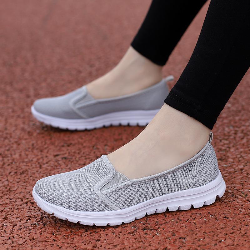 Damen nan leichter atmungsaktiver Slipper mit viskoelastischer Einlegesohle Drune