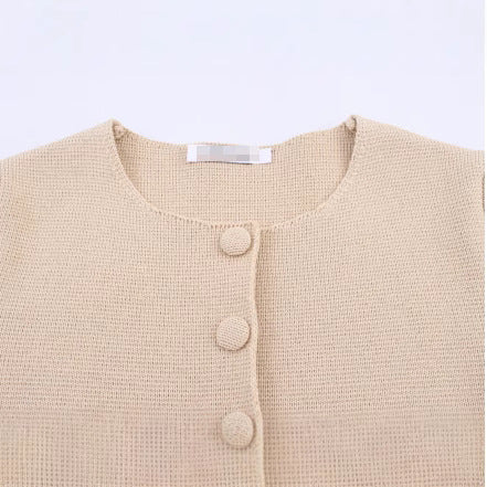 Damen Kurzarm Bluse mit Rüschensaum Drune