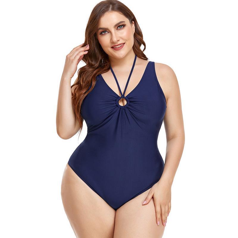 Damen Eleganter Einteiler mit raffiniertem Ringdetail Drune
