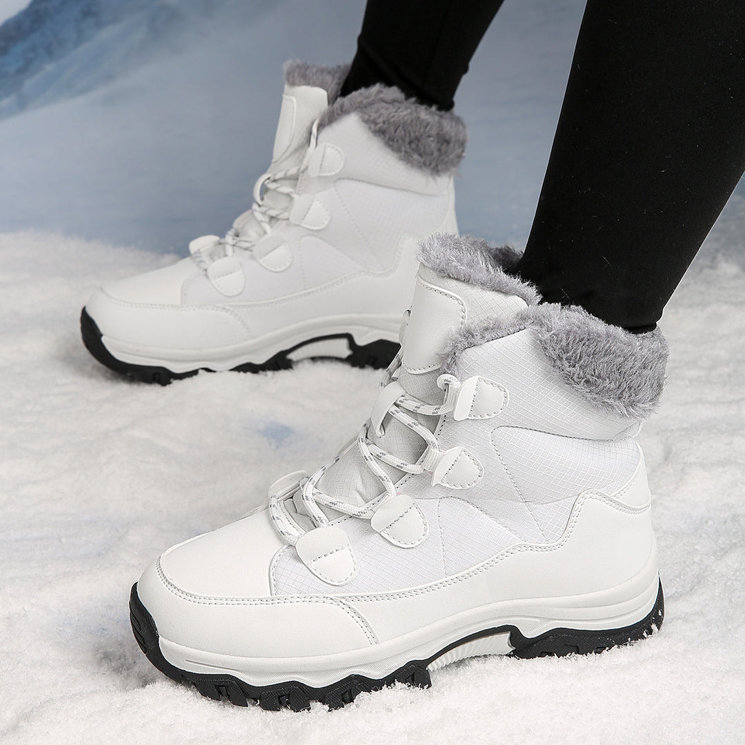 Damen Thermo-Winterstiefel mit isolierendem Futter und rutschfester Sohle Drune