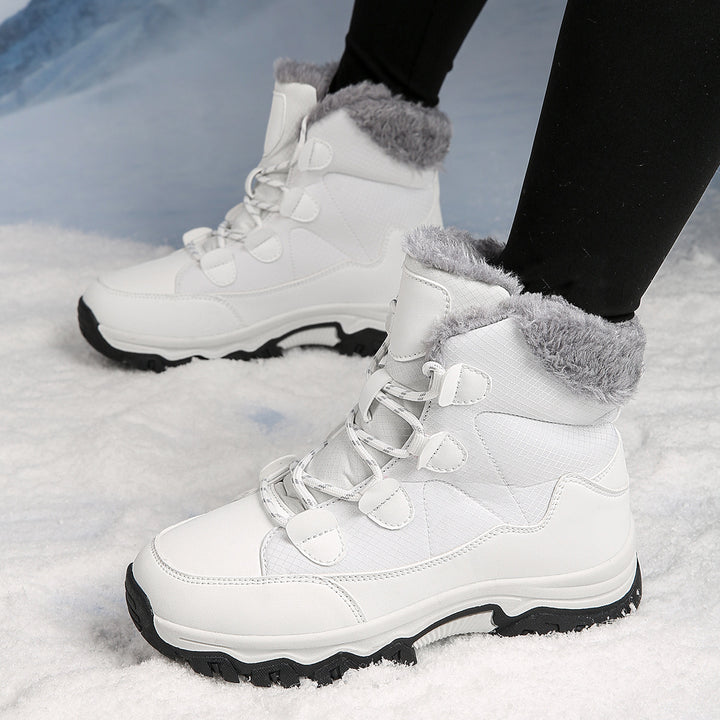 Damen Thermo-Winterstiefel mit isolierendem Futter und rutschfester Sohle Drune