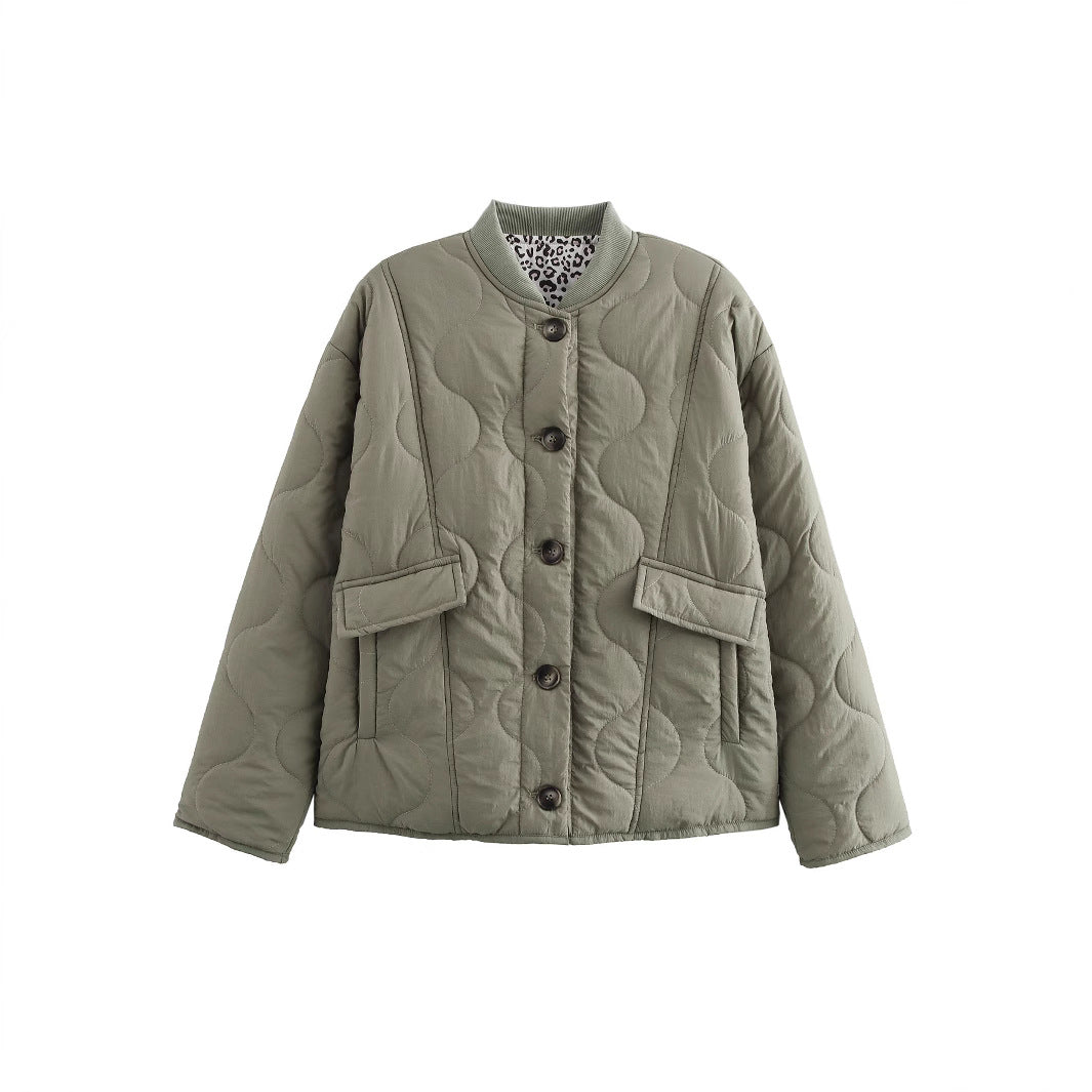 Damen gesteppte Winterjacke Drune