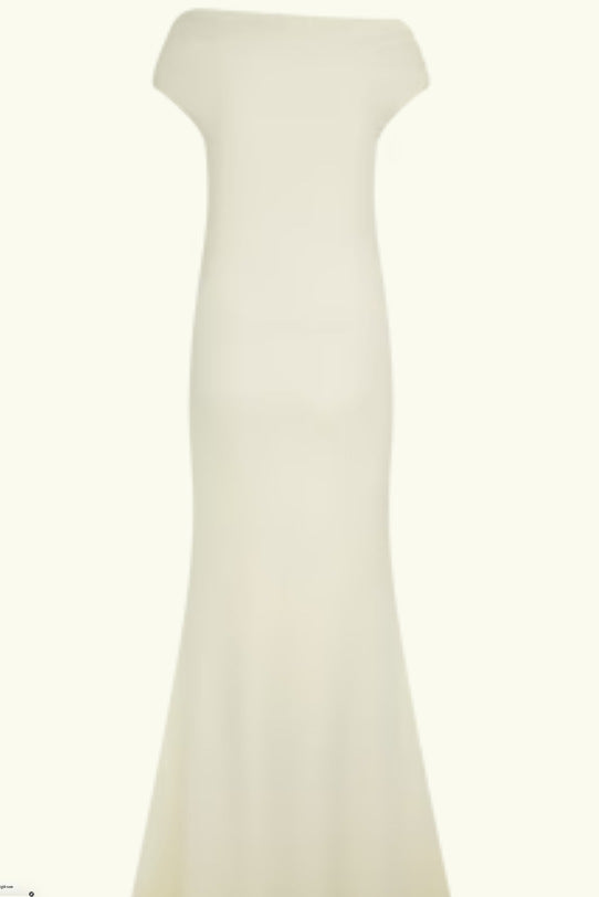 Damen Elegantes Off-Shoulder-Maxi-Kleid im luxuriösen Schnitt Drune