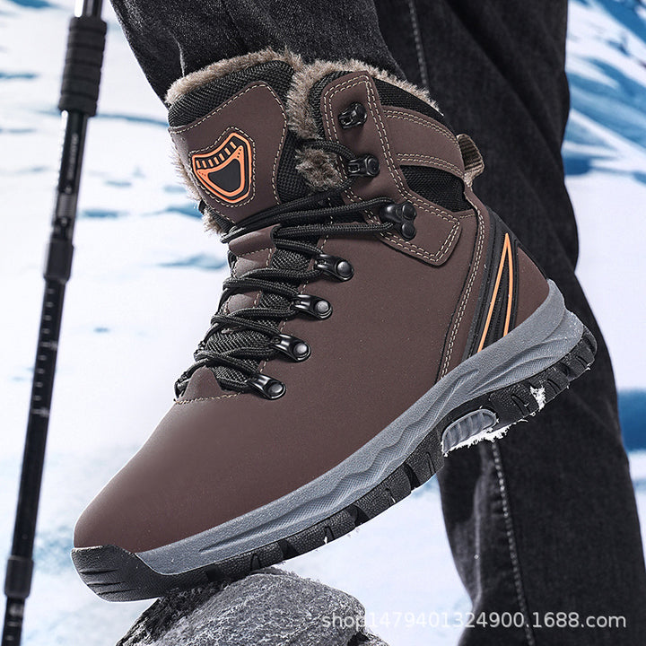 Herren Winterwanderschuhe mit isolierendem Futter und rutschfester Sohle Drune