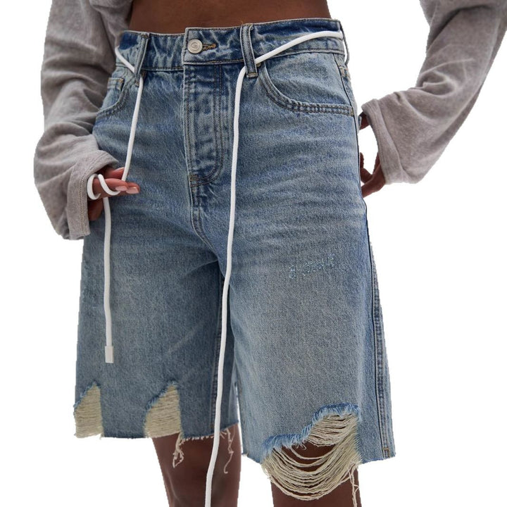 Damen Oversized Sweatshirt mit kreativem Frontprint und lässigem Schnitt Drune