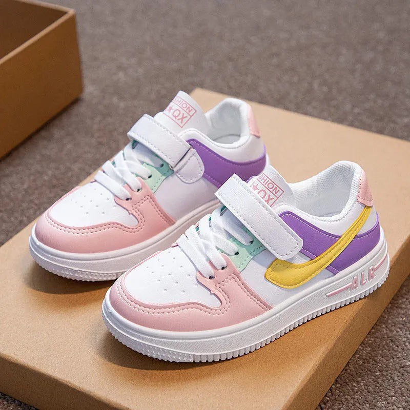 Damen Sportliche Sneakers mit Klettverschluss und trendigem Design Drune