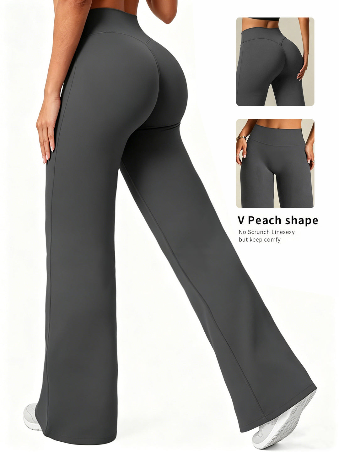 Damen Sportliche Hochbund-Hose Drune