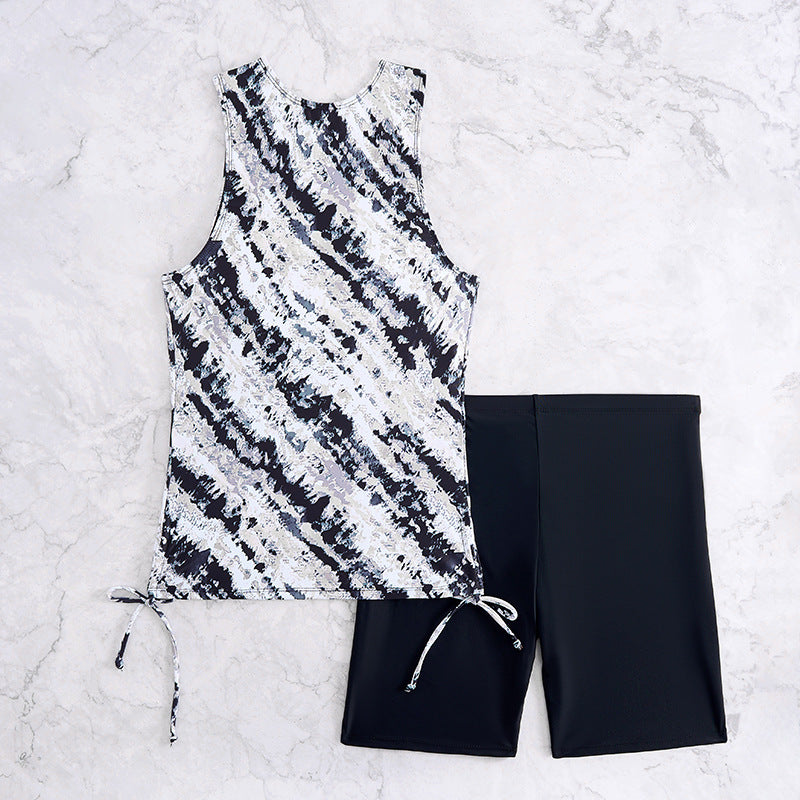 Damen Tankini-Set mit modischem Tragekomfort und verstellbaren Bändern Drune