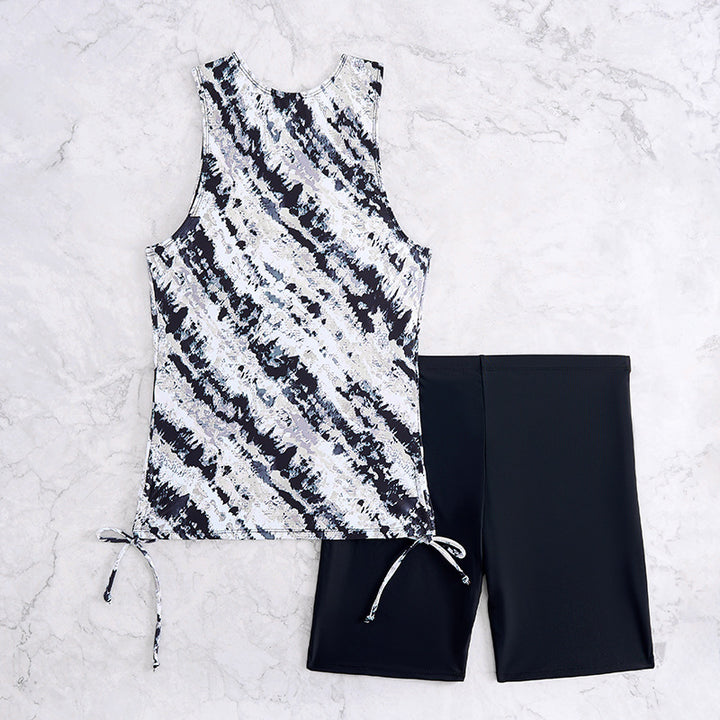 Damen Tankini-Set mit modischem Tragekomfort und verstellbaren Bändern Drune