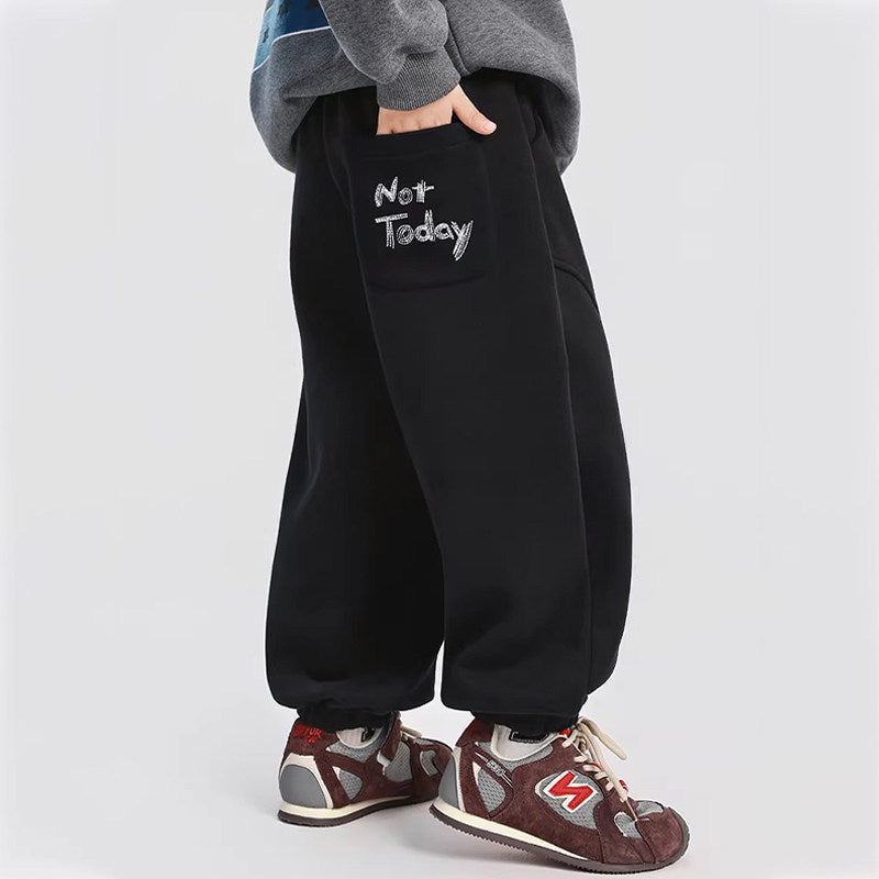 Jungen bequeme Sweatpants mit einzigartigem Design Drune