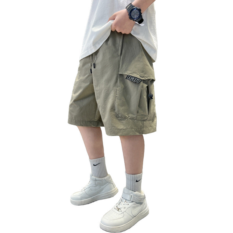 Herren Trendige Cargo-Shorts mit vielfältigen Taschen Drune