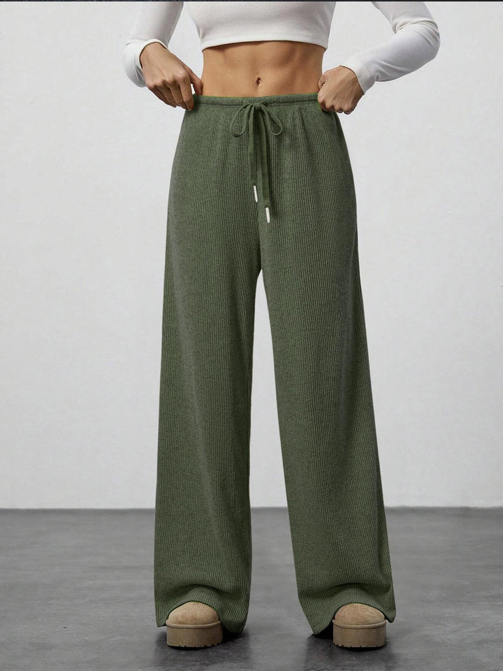Damen weite Strickhose Drune