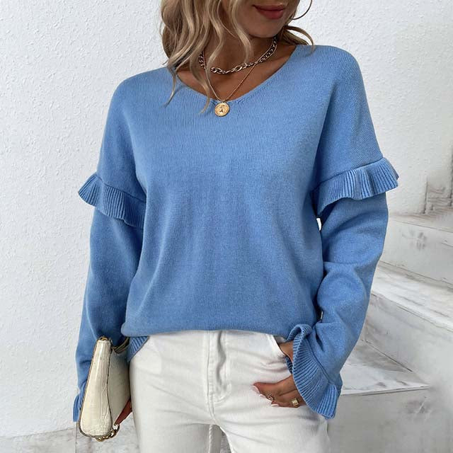 Drune | Lässiger und Bequemer Strickpullover für Damen