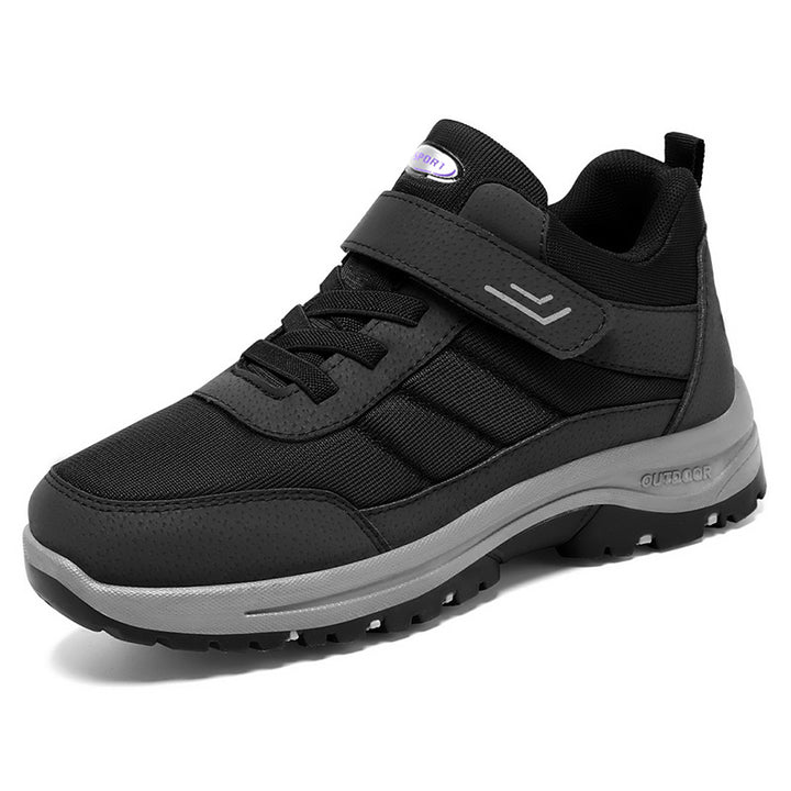 Herren nan multifunktionaler Outdoor-Halbschuh mit Klettriemen, stoßdämpfender EVA-Zwischensohle und griffiger Trailsohle Drune