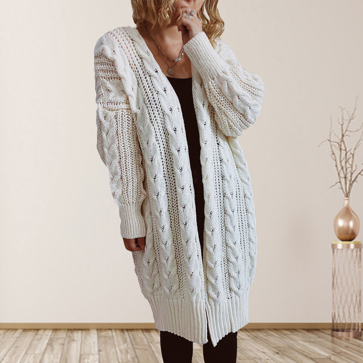 Damen Strickjacke im lässigen Oversized-Stil Drune