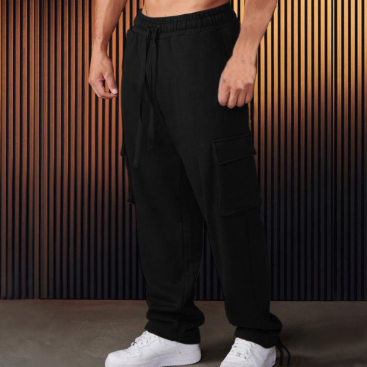 Herren Cargo-Jogginghose mit verstellbarem Bund und praktischen Seitentaschen Drune