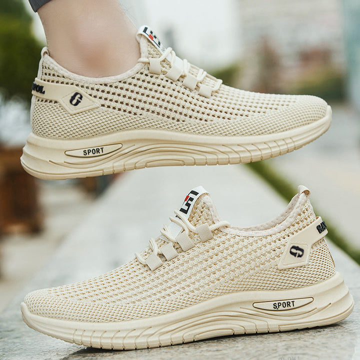 Herren Atmungsaktive Mesh-Laufschuhe mit Flexiblem Design Drune