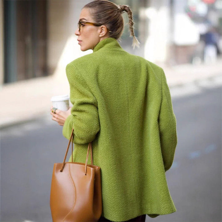 Damen lässiger Oversized Blazer aus hochwertigem Material Drune