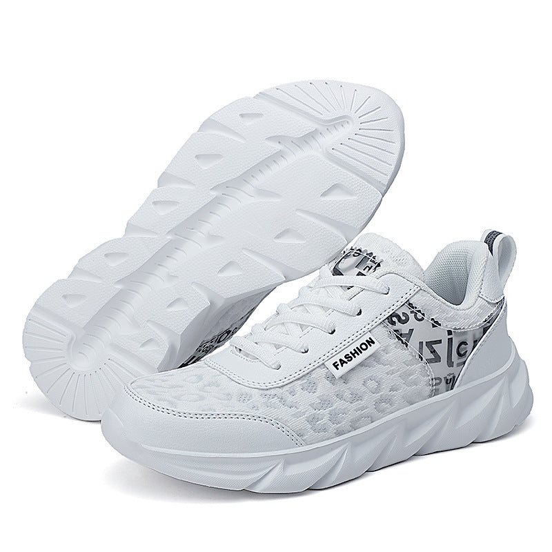 Damen nan modische City-Sneaker mit atmungsaktiver Netzoberfläche, gepolsterter Innensohle und geformter Leichtsohle Drune