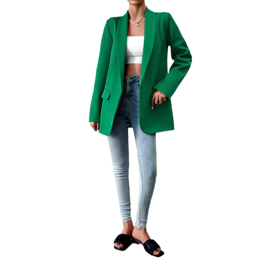 Damen Eleganter Blazer mit modernen Design-Elementen Drune