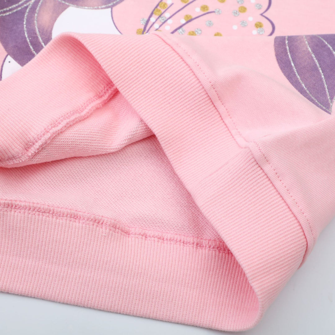 Mädchen Sweatshirt mit Einhorn-Applikation Drune