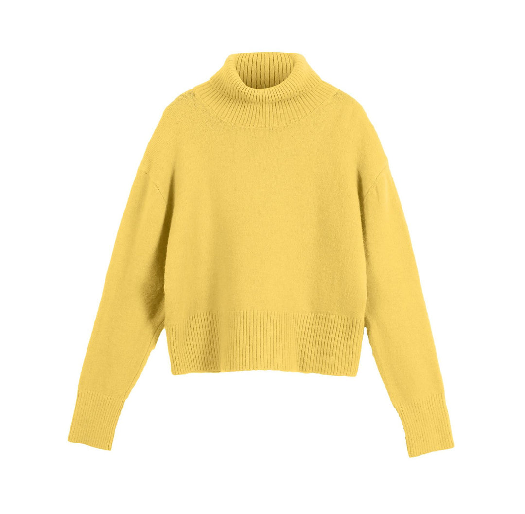 Damen kuscheliger Rollkragenpullover Drune