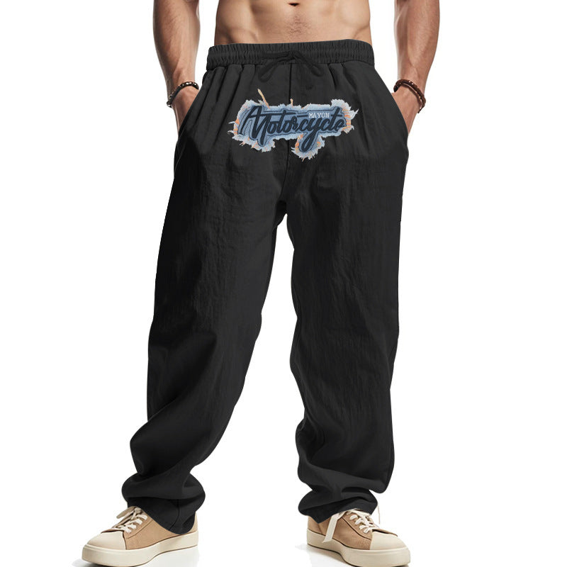Herren Bequeme Freizeit-Pants mit elastischem Bund und seitlichen Taschen Drune