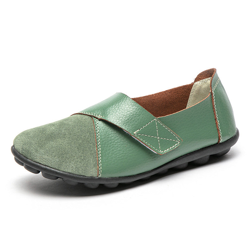 Drune | Orthopädische Leder Slip-On Loafer für Damen