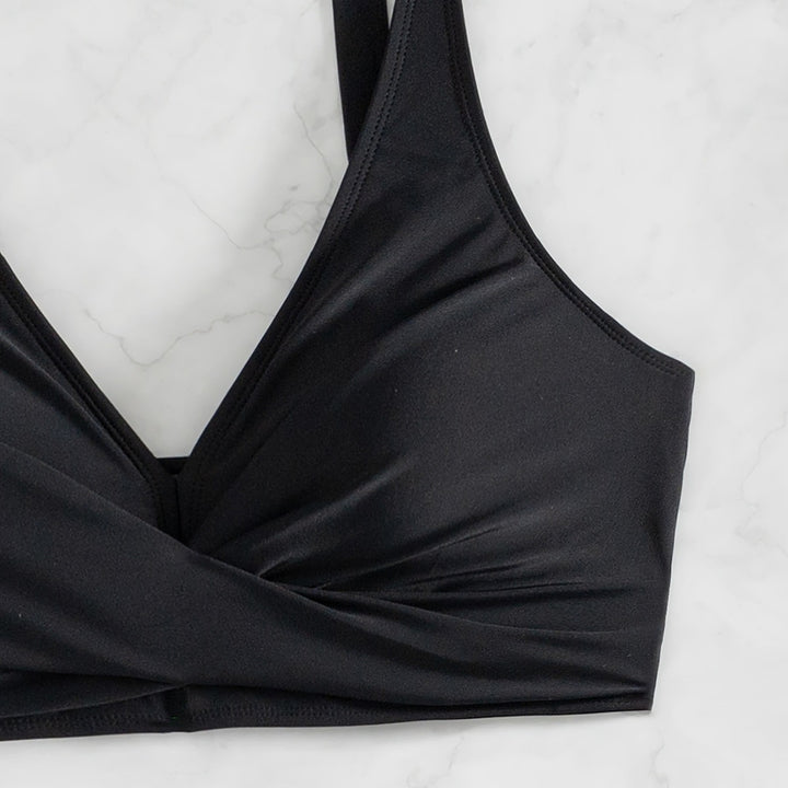 Damen Hochtaillierter Bade-Bikini Drune