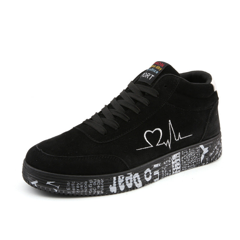 Herren Stylische High-Top Sneaker mit Grafikdesign Drune