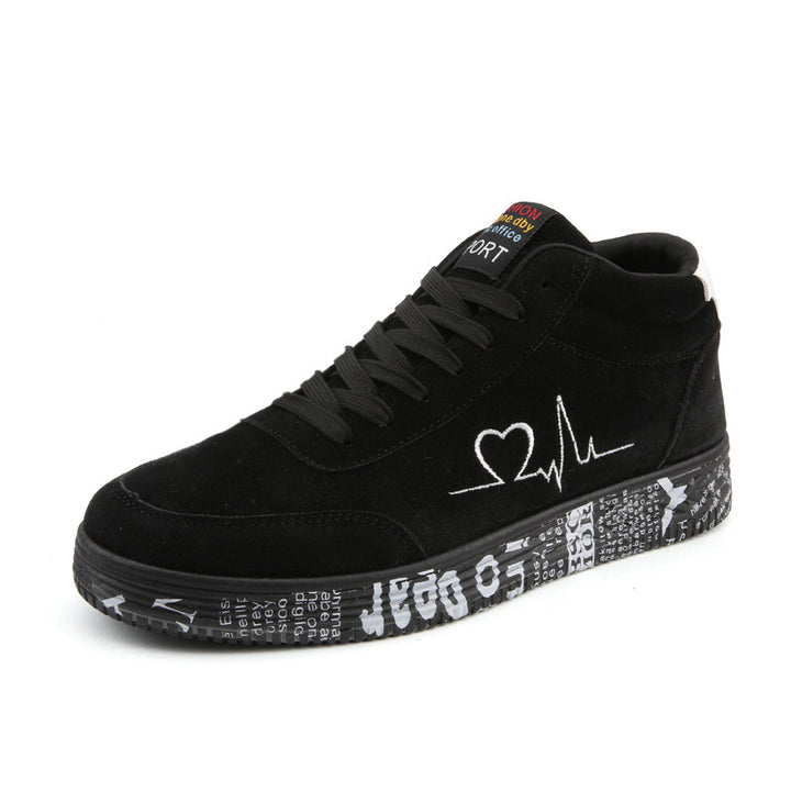Herren Stylische High-Top Sneaker mit Grafikdesign Drune