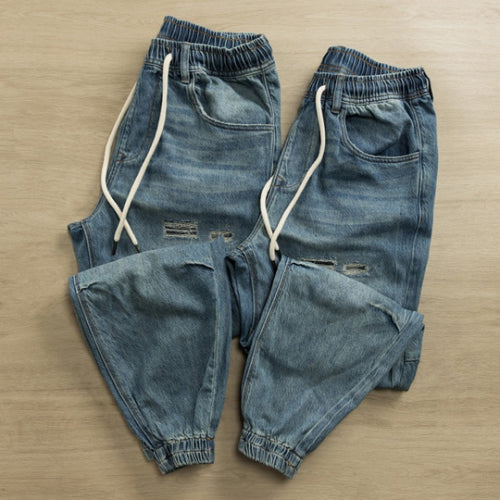 Herren lässige Jeans mit modischem Destroyed-Look Drune