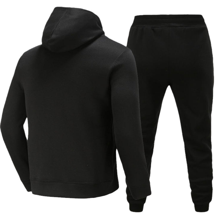 Herren Hoodie und Jogginghose Set mit humorvollem Grafikdruck Drune