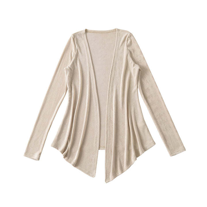 Damen eleganter, asymmetrischer Cardigan Drune