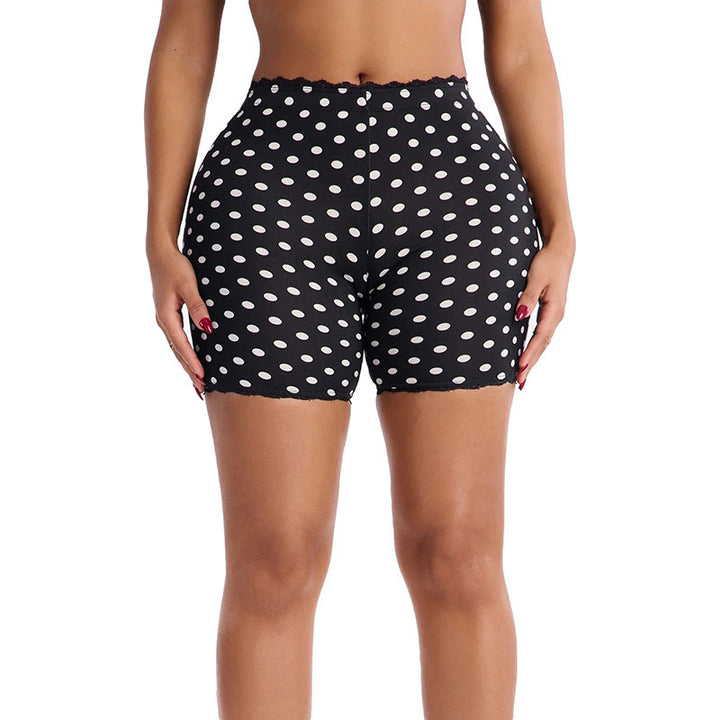 Damen Komfortable Shorts mit einzigartigem Fleckenmuster Drune