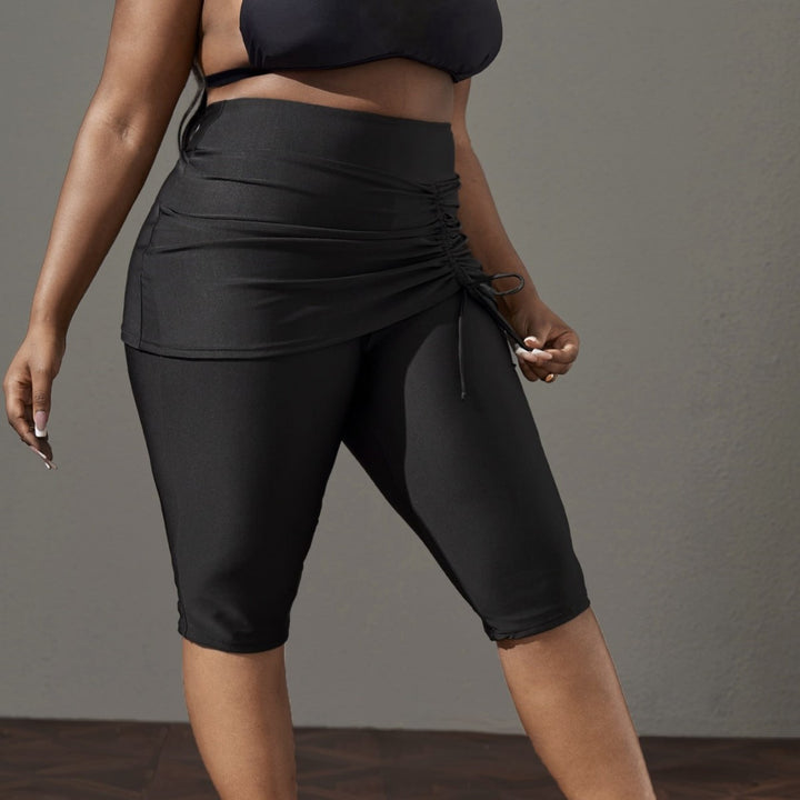 Damen Sportliche Caprihose Drune