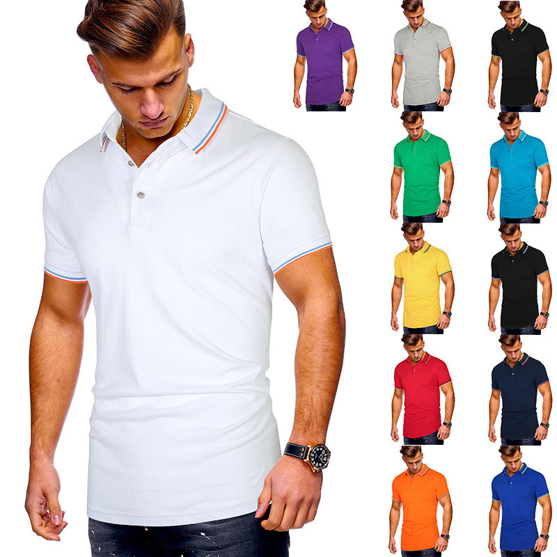 Herren Poloshirt mit modernen Akzenten Drune