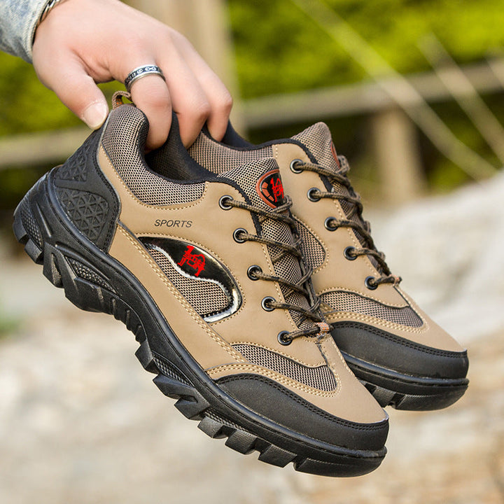 Herren Sportliche Trekking-Sneakers mit rutschfester Sohle und atmungsaktivem Obermaterial Drune