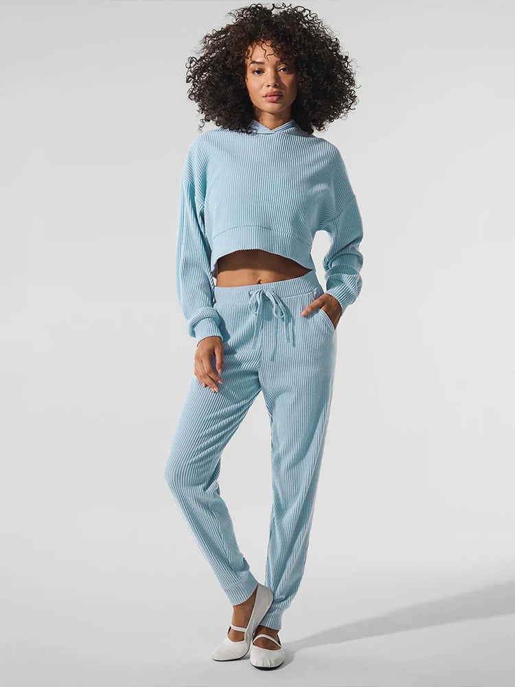 Damen lässiger und leichtgewichtiger Sweat-Anzug Drune