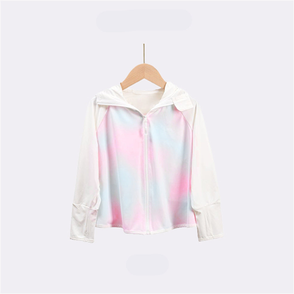 Damen UV-Schutzjacke mit Kapuze und weichem Material Drune