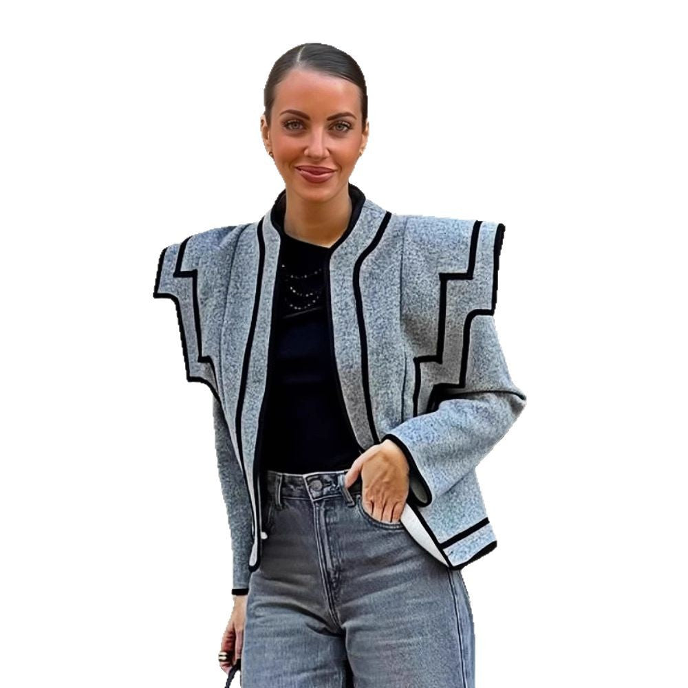 Damen Strukturierte Jacke mit sculpturalen Ärmeln Drune